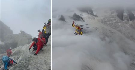 Uratowano polskich alpinistów. 20-latek wisiał na linie 12 godzin