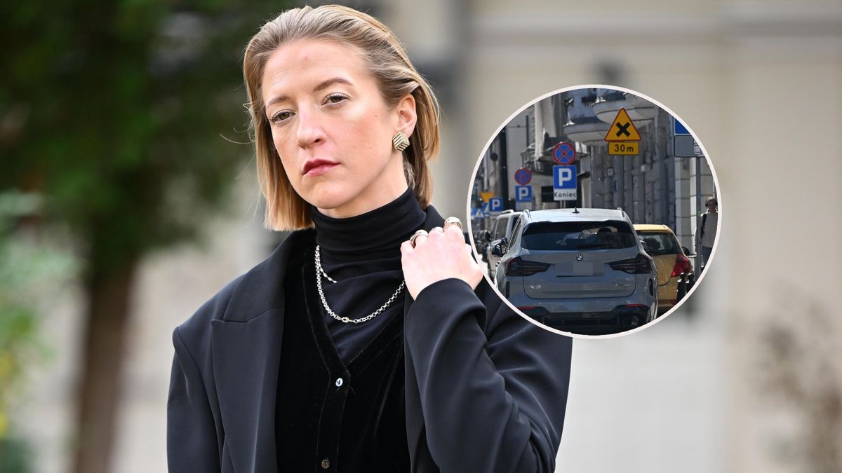 Lara Gessler zaparkowała na zakazie