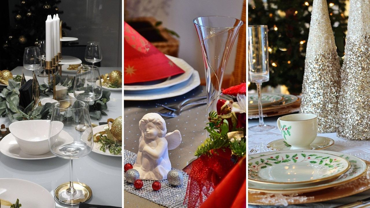 Piękny stół bożonarodzeniowy 2025. Kolorowy, naturalny lub elegancki - zobacz inspiracje na dekoracje świąteczne