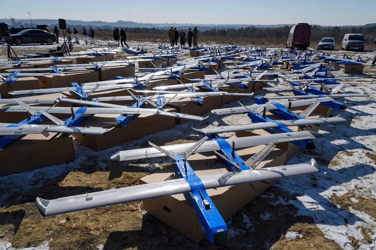 Ukraina prezentuje Besomar 3210. Nowa broń przeciwko rosyjskim dronom
