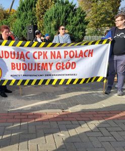 Będzie kolejny protest przeciwko CPK. Mieszkańcy chcą, aby linię kolejową skierować do Chełma