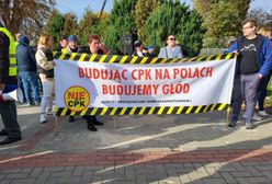 Będzie kolejny protest przeciwko CPK. Mieszkańcy chcą, aby linię kolejową skierować do Chełma