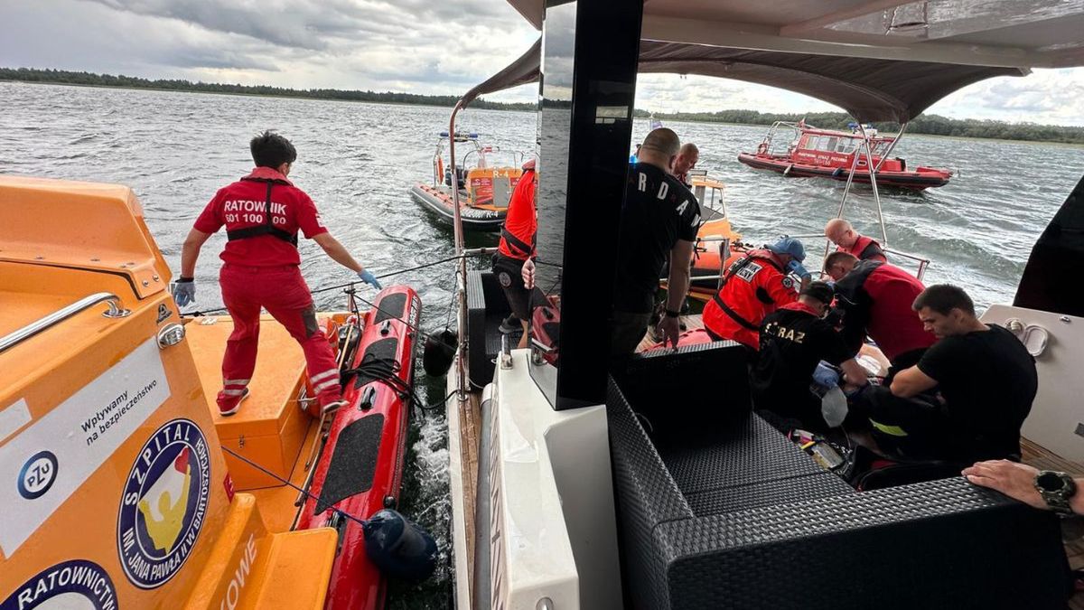 Mężczyzna wypadł ze skutera wodnego. Nie żyje