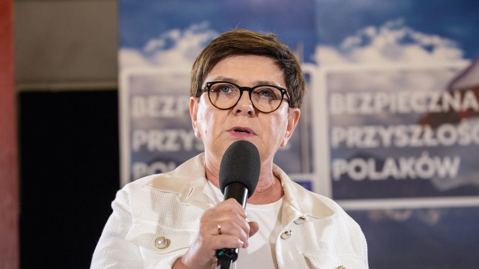 Beata Szyd?o w Pu?tusku
29.08.2023 Pultusk Wizyta Beaty Szydlo 
fot. Jacek Dominski/REPORTER
N/z: Beata Szydlo
Jacek Dominski/REPORTER