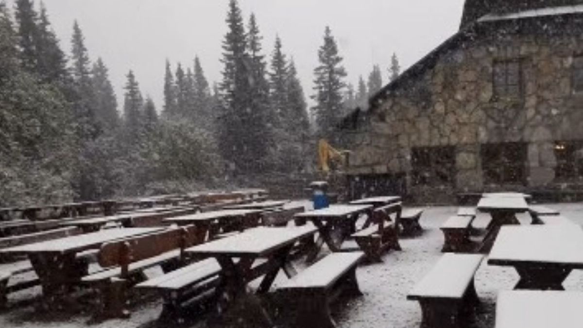 Śnieg pojawił się w Tatrach