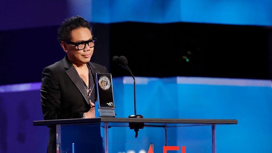 HOLLYWOOD, CALIFORNIA - APRIL 27:  Matthew Libatique speaks onstage during the 49th Annual AFI Life Achievement Award Honoring Nicole Kidman at Dolby Theatre on April 27, 2024 in Hollywood, California. (Photo by Emma McIntyre/Getty Images for Warner Bros. Discovery)