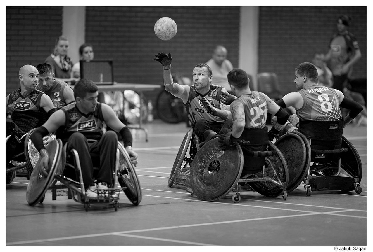 Murderball, czyli rugby na wózkach na zdjęciach Jakuba Sagana 5