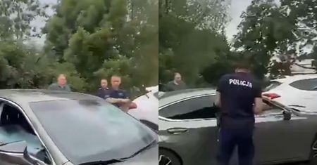 Strzelanina pod Biedronką. Policjant wyszedł ze szpitala