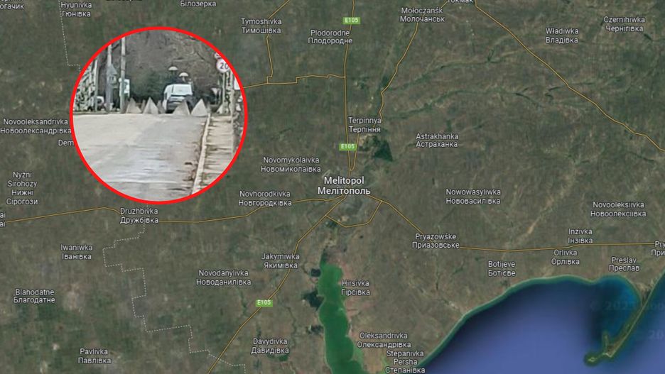 Rosjanie okopują się na Zaporożu