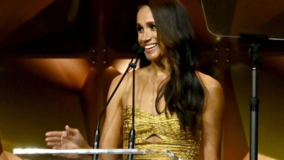 Ms. Foundation Women of Vision Awards: Celebrating Generations of Progress & PowerNEW YORK, NEW YORK - MAY 16: Woman of Vision Meghan, The Duchess of Sussex speaks onstage during the Ms. Foundation Women of Vision Awards: Celebrating Generations of Progress & Power at Ziegfeld Ballroom on May 16, 2023 in New York City. (Photo by Astrid Stawiarz/Getty Images Ms. Foundation for Women)Astrid Stawiarz