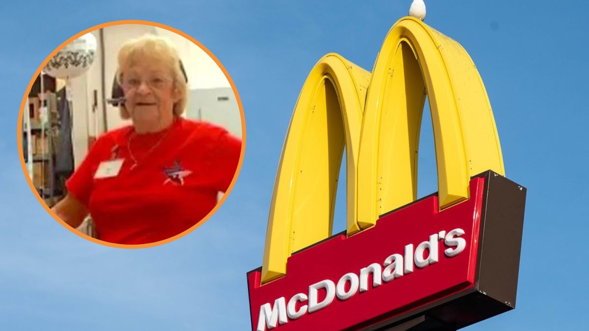Dot Sharp przepracowała w McDonald's 45 lat.