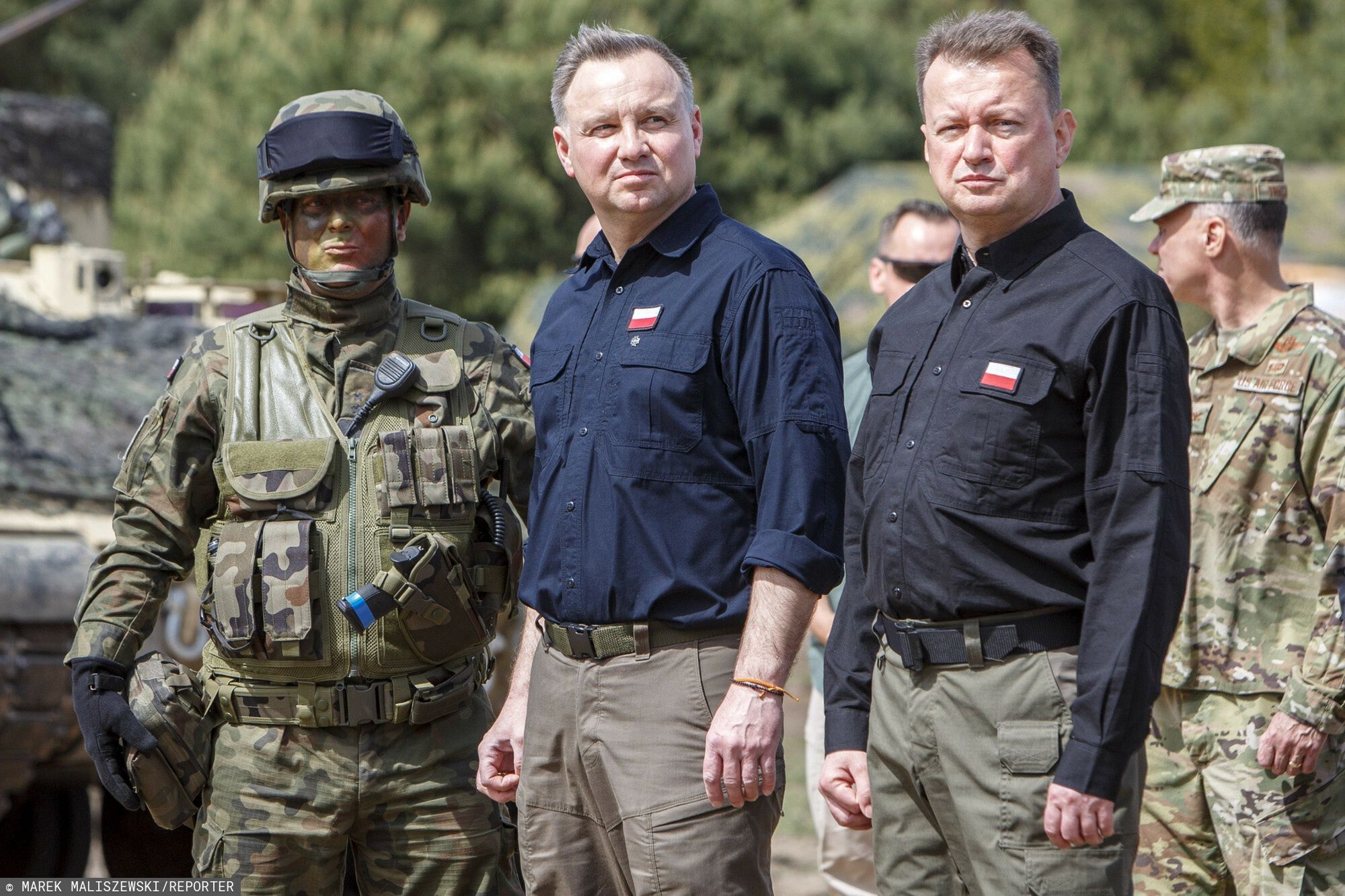 Andrzej Duda i Mariusz Błaszczak