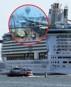 Panika na luksusowym wycieczkowcu. Jest nagranie