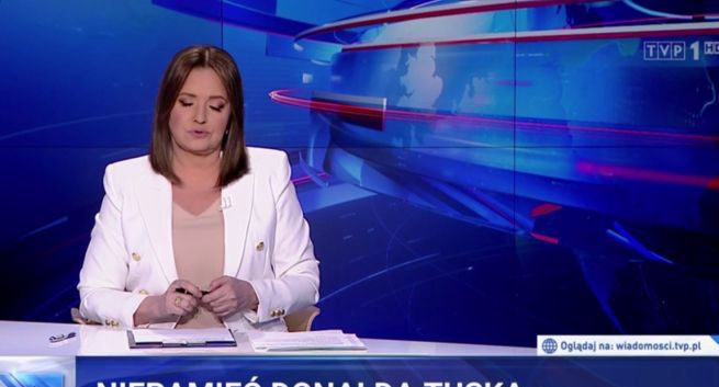 TVP o Donaldzie Tusku niemal wyłącznie źle