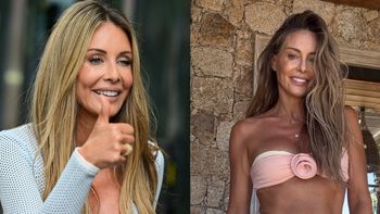 Małgorzata Rozenek urozmaica sobie urlop kolejnymi fotkami w bikini. Tym razem pokazała się w pudrowym różu. Jest szał? (FOTO)
