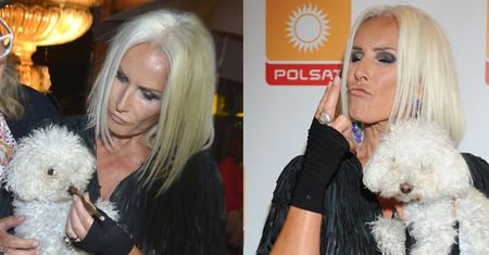 Suczka Kory pali na imprezie Polsatu! (ZDJĘCIA)