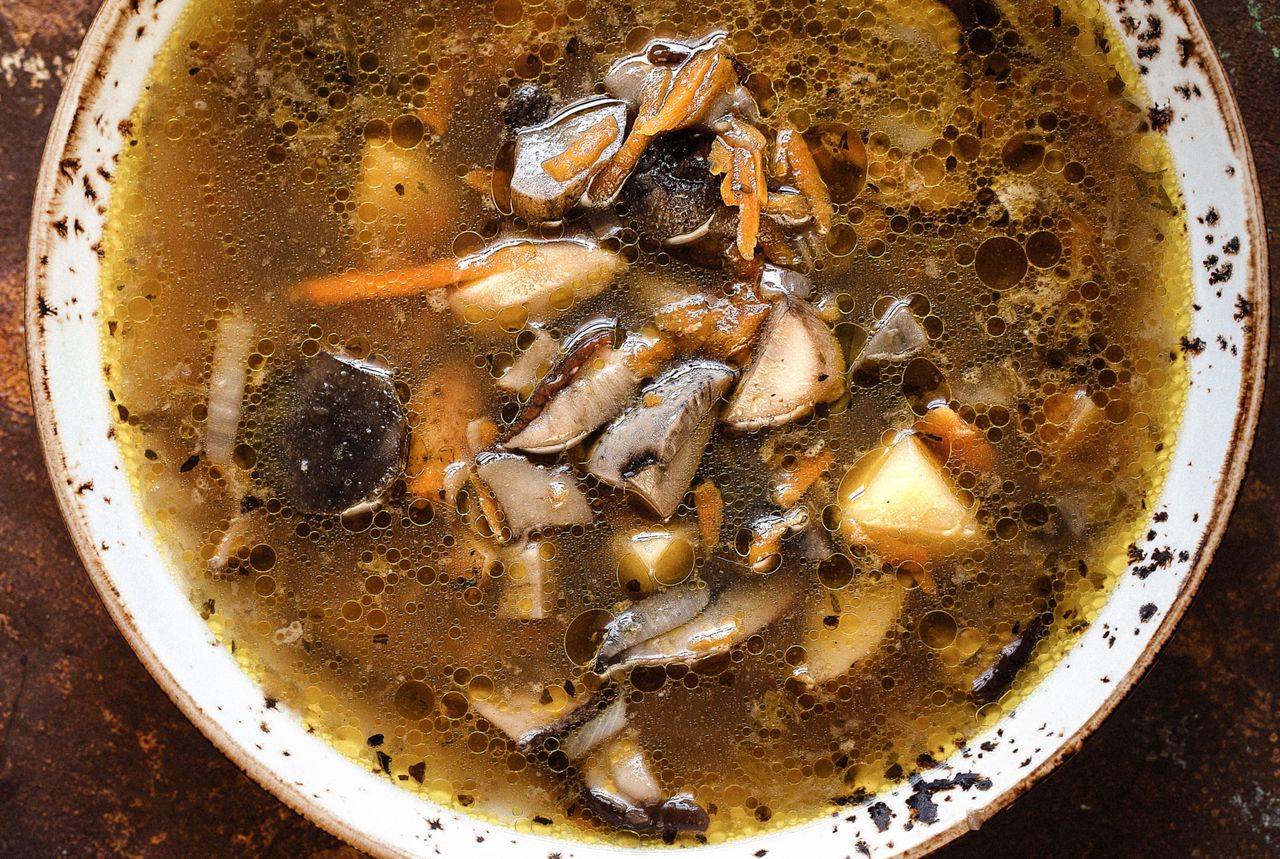 Grandpa's masterful mushroom zalewajka: A comforting classic