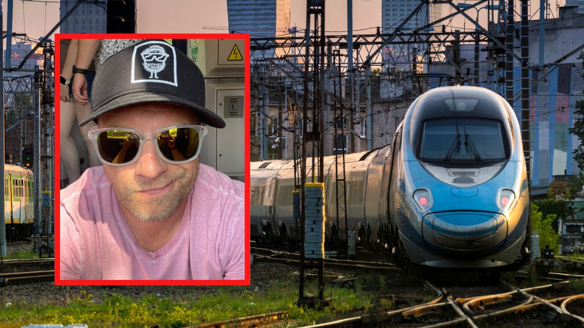 Maciej Stuhr pozbawiony miejsca w pociągu