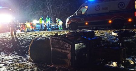 Tragedia w Wielkopolsce. Mężczyzna nie przeżył