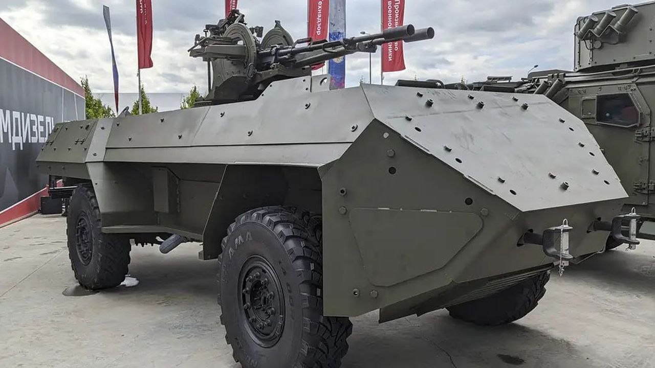 Russian combat robot Zubilo