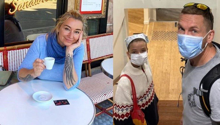 Martyna Wojciechowska wybrała się do Paryża z narzeczonym i córką