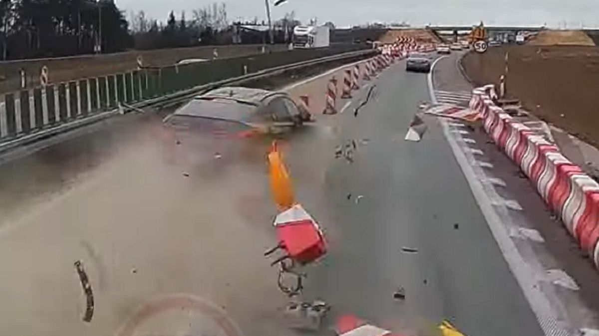 Groźny wypadek na S8