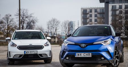 Pojedynek hybrydowych crossoverów z Dalekiego Wschodu: Kia Niro vs Toyota C-HR