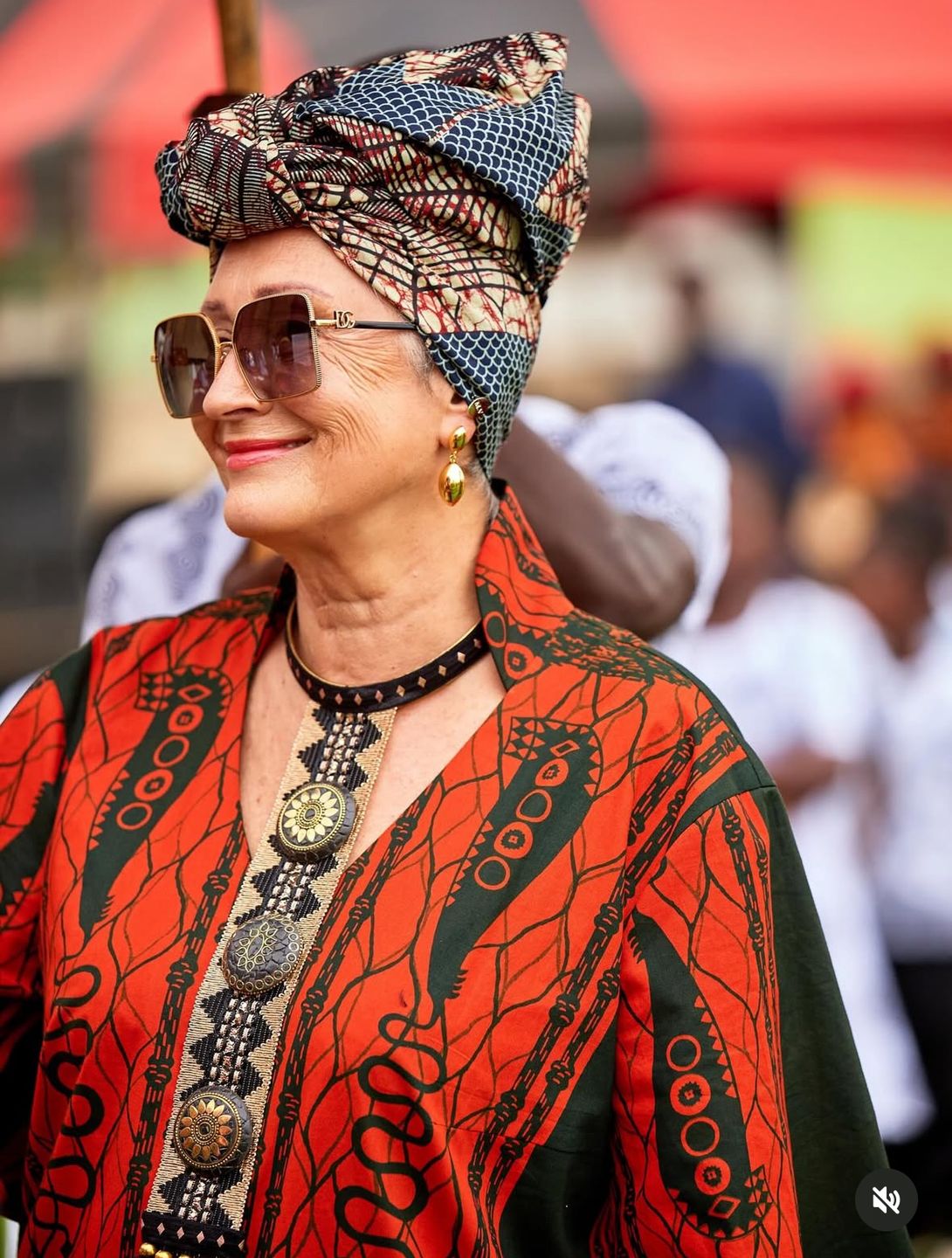 Omenaa Mensah upamiętniła ojca