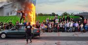 Ogień, dym i adrenalina – kaskaderskie show we Włocławku rozgrzało publiczność