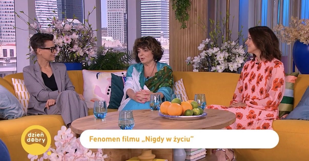 Katarzyna Grochola, Danuta Stenka i Joanna Jabłczyńska 
