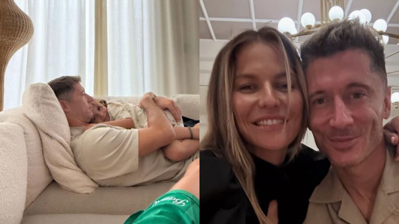 Anna Lewandowska publikuje rodzinne kadry