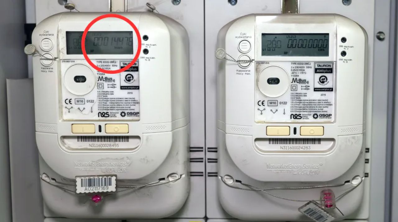 Widzisz to na liczniku? Natychmiast dzwoń do elektrowni