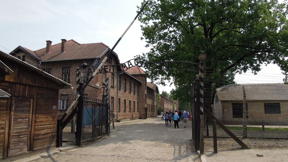Skandal w Wielkiej Brytanii. Chodzi o antyszczepionkowe ulotki z grafiką obozu Auschwitz w tle