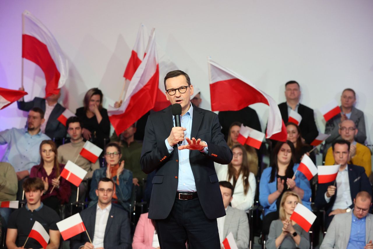 Mateusz Morawiecki w Łodzi