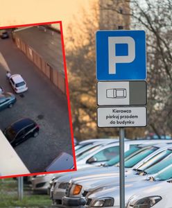 Poznań. Od parkingowej stłuczki do potrącenia świadka. Jest nagranie