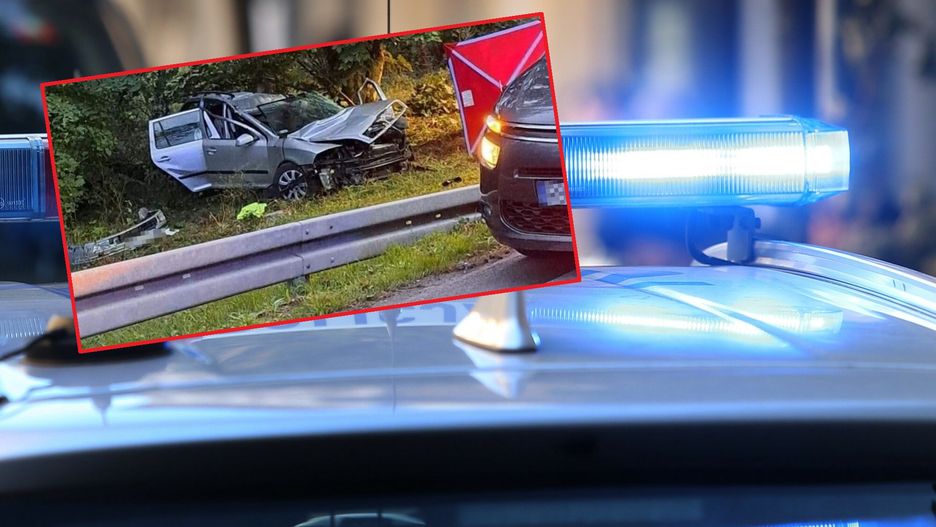 Wypadek w miejscowości Glinna