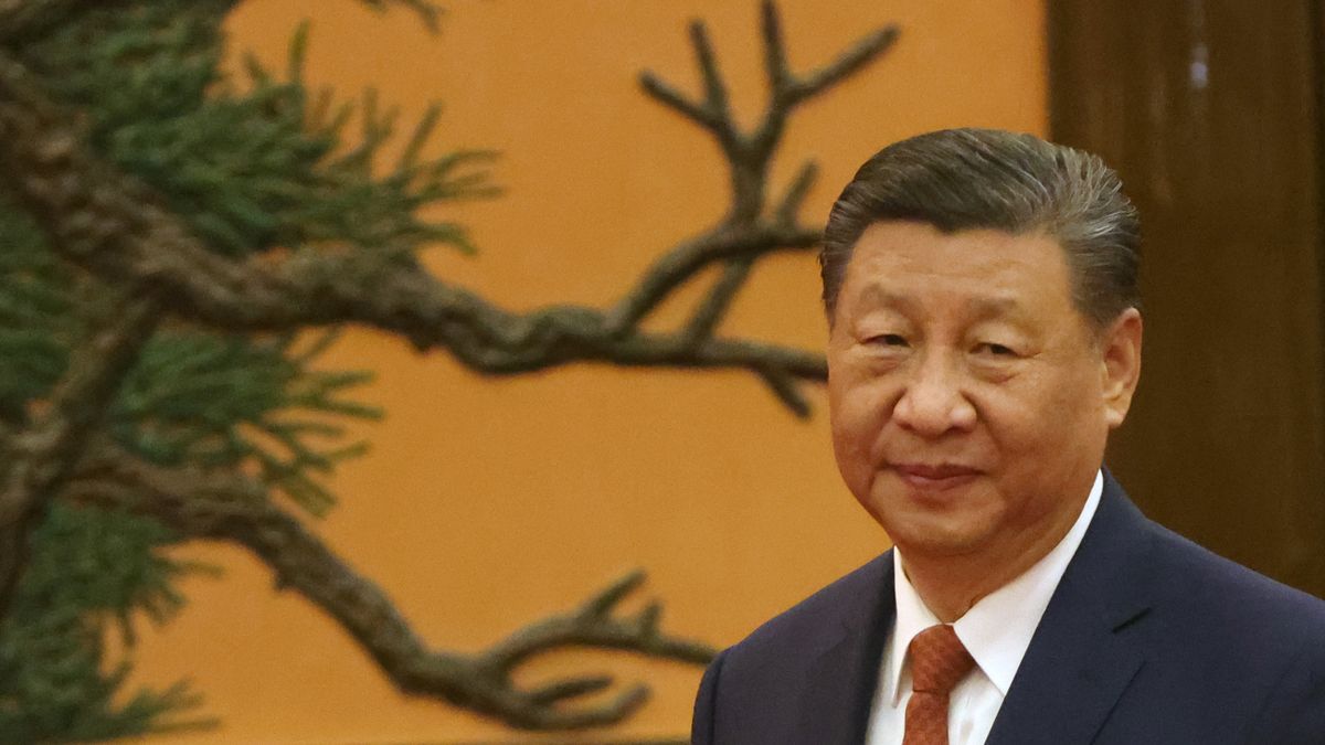 BEIJING, CHINA - MAY 16: (RUSSIA OUT) Chinese President Xi Jinping enters the hall prior to a Russian-Chinese bilateral meeting on May 16, 2024 in Beijing, China. Russian President Vladimir Putin is in China for a two-day state visit. (Photo by Contributor/Getty Images)