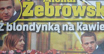 Żebrowski znowu na randce?