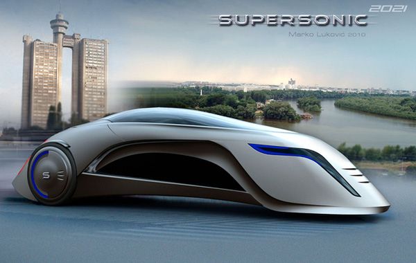Supersonic - samochód przyszłości powstanie w Belgradzie? 3