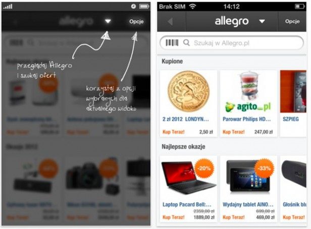 Nowa wersja Allegro 3.2.0 dla iOS-a