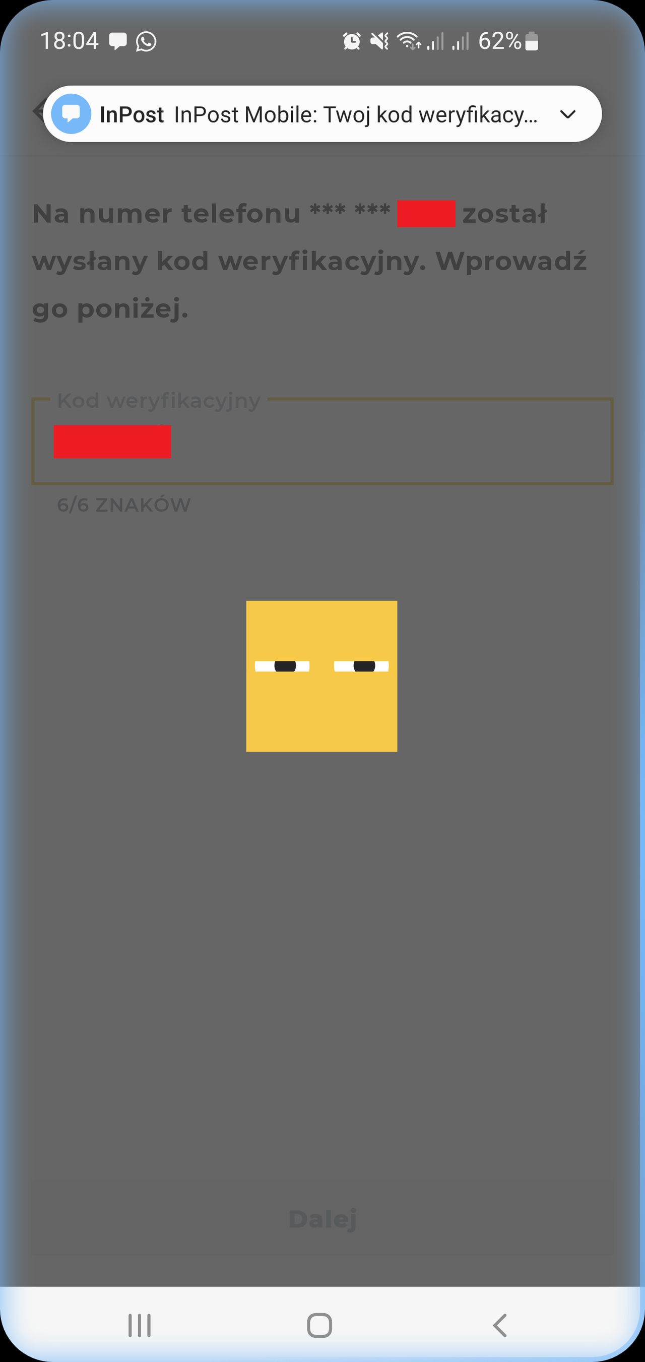 Weryfikacja numeru w InPost