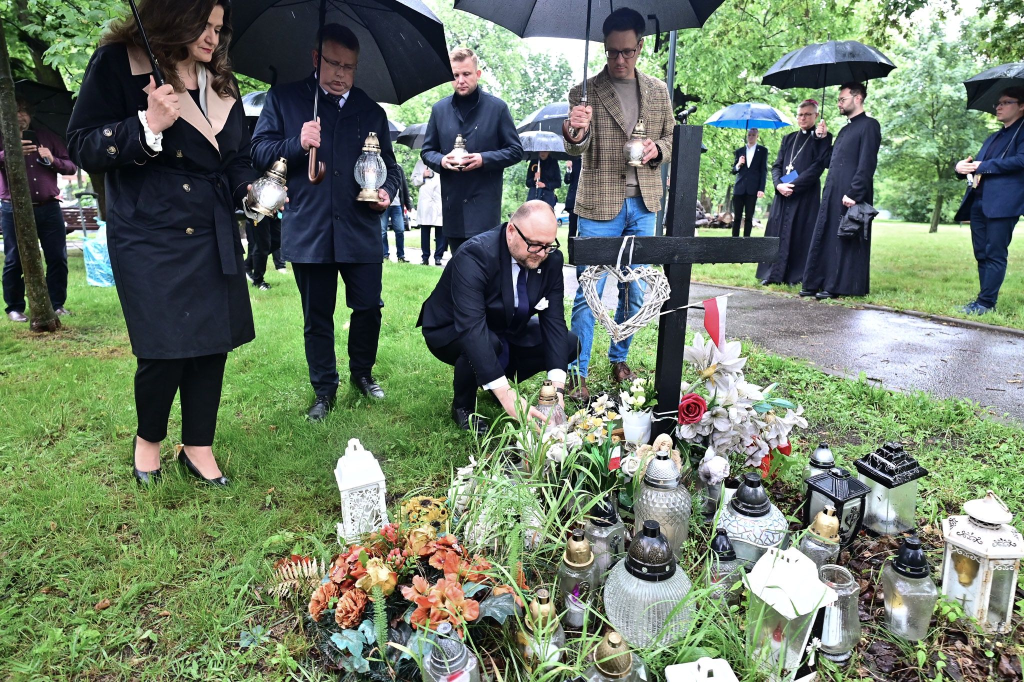Toruń pamiętał o Klaudii. Modlitwa i w Parku Glazja. 