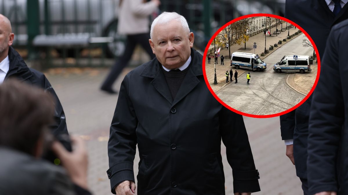 Warszawa. Zablokowane drogi z okazji miesięcznicy katastrofy smoleńskiej