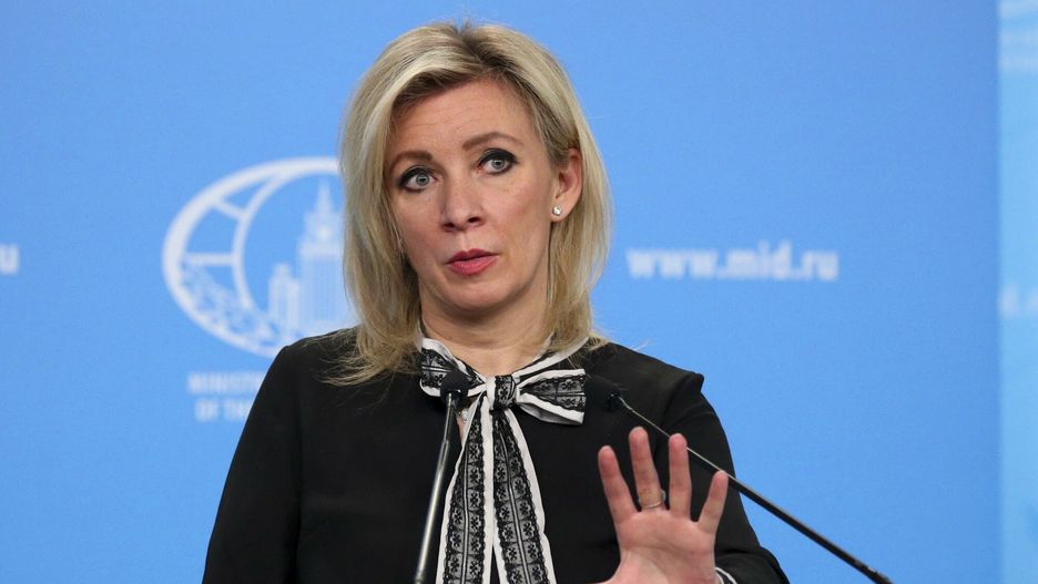 arch50In this photo released by the Russian Foreign Ministry Press Service, Russian Foreign Ministry spokeswoman Maria Zakharova gestures while speaking during the briefing about foreign policy in Moscow, Russia, Thursday, March 17, 2022. (Russian Foreign Ministry Press Service via AP, File)Russian Foreign Ministry Press Service