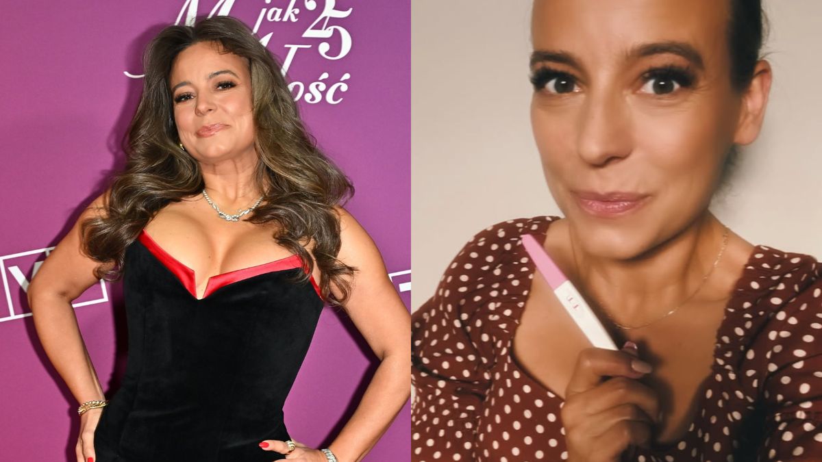 Anna Mucha zaskoczyła kadrem z testem ciążowym w dłoni