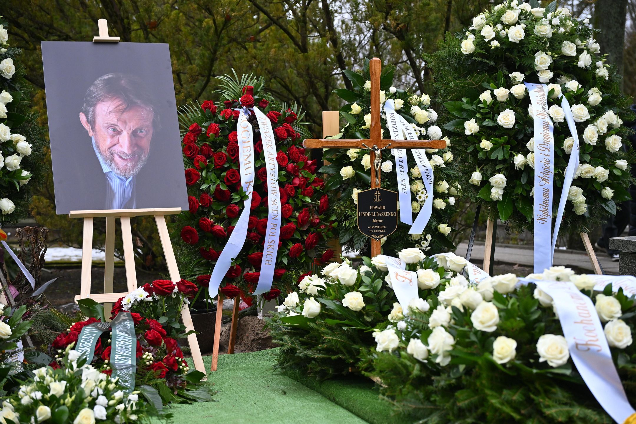 Pogrzeb Edwarda Linde-Lubaszenki