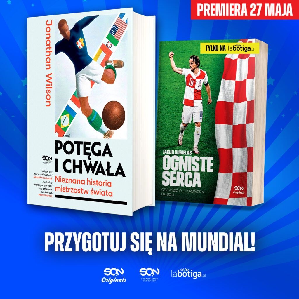 Zbliżają się mistrzostwa świata, która książka od SQN znajdzie się na Twojej półce?