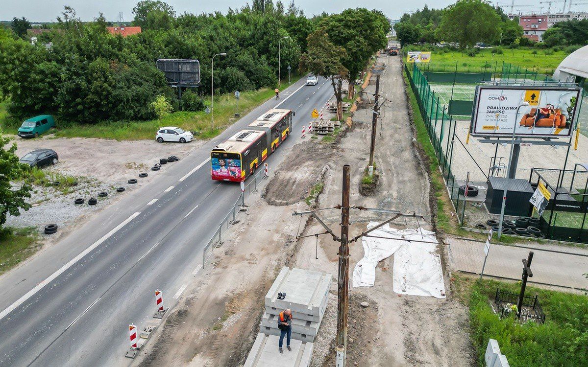 Nowe torowisko powstaje na Kosmonautów