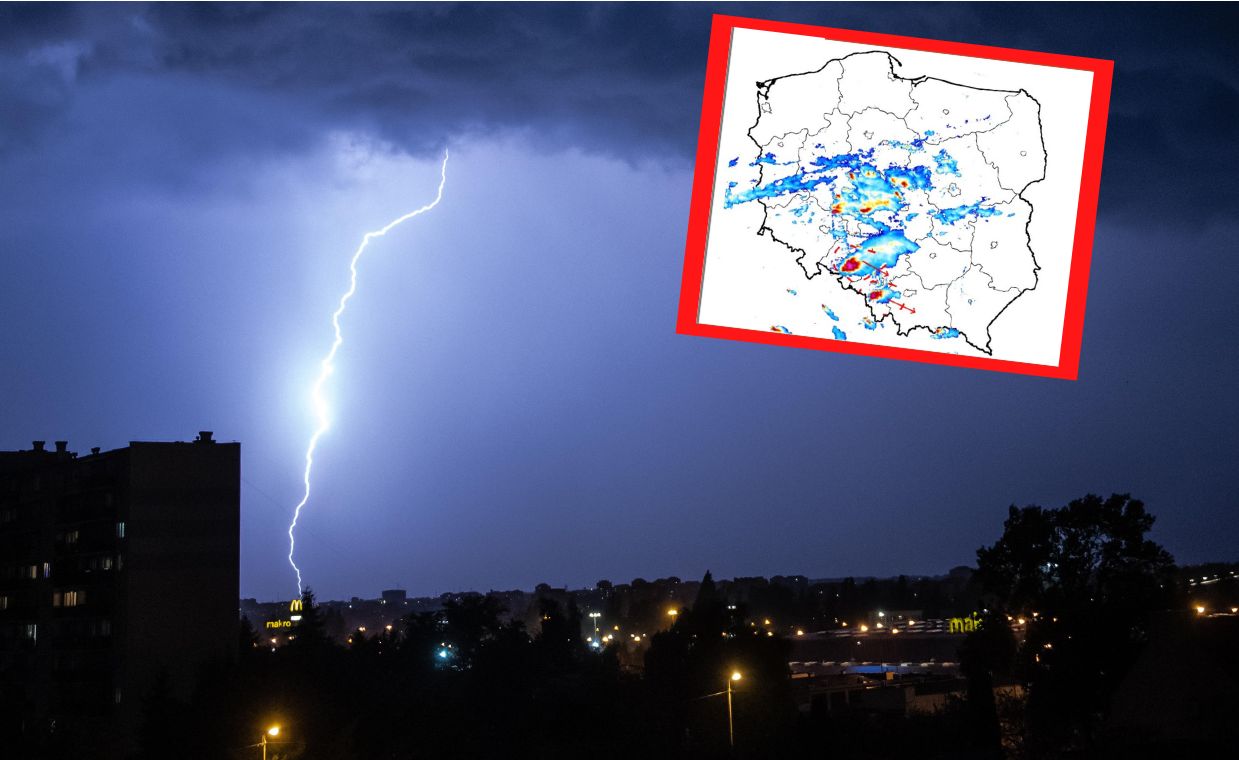 Potężne burze w Śląskiem. Są zniszczenia. Alert IMGW
