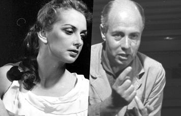 Para z Mokotowskiej 13. Zofia Mrozowska i Erwin Axer